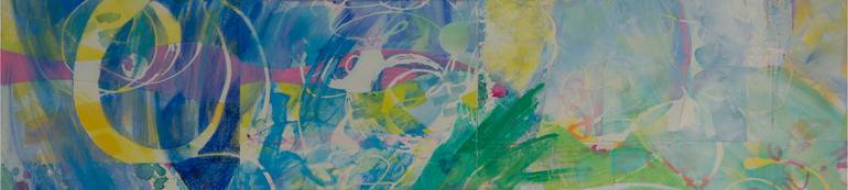 Original Expressionism Abstract Painting by Gina Valenti-Lazarchik