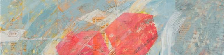 Original Abstract Expressionism Abstract Painting by Gina Valenti-Lazarchik