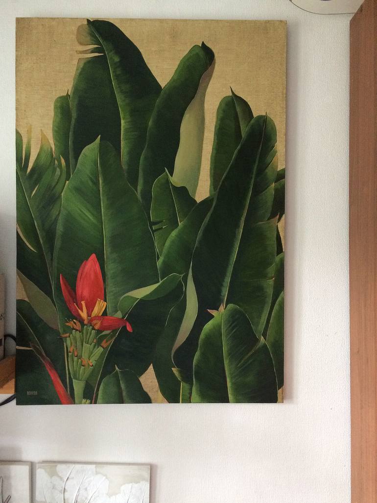 Original Fine Art Botanic Painting by Kseniya Berestova