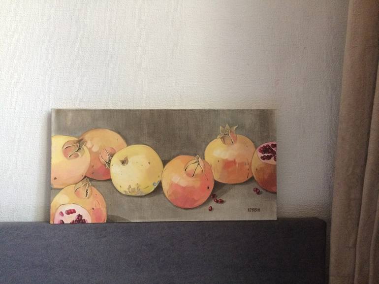 Original Fine Art Still Life Painting by Kseniya Berestova