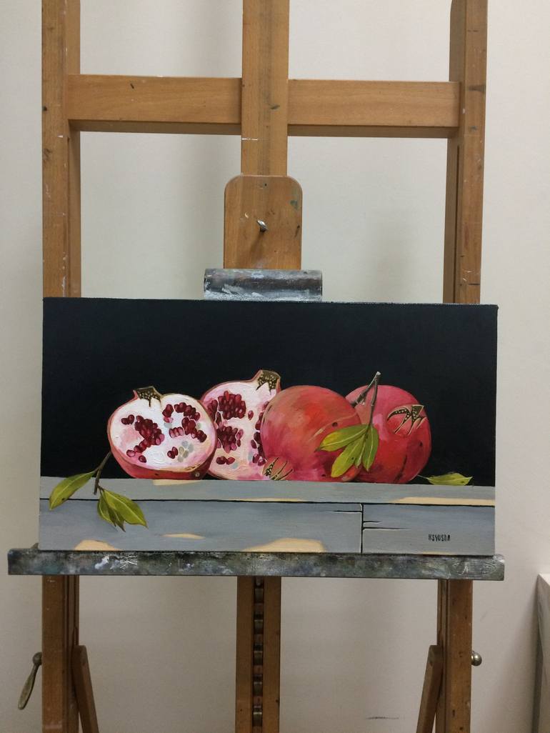 Original Fine Art Still Life Painting by Kseniya Berestova