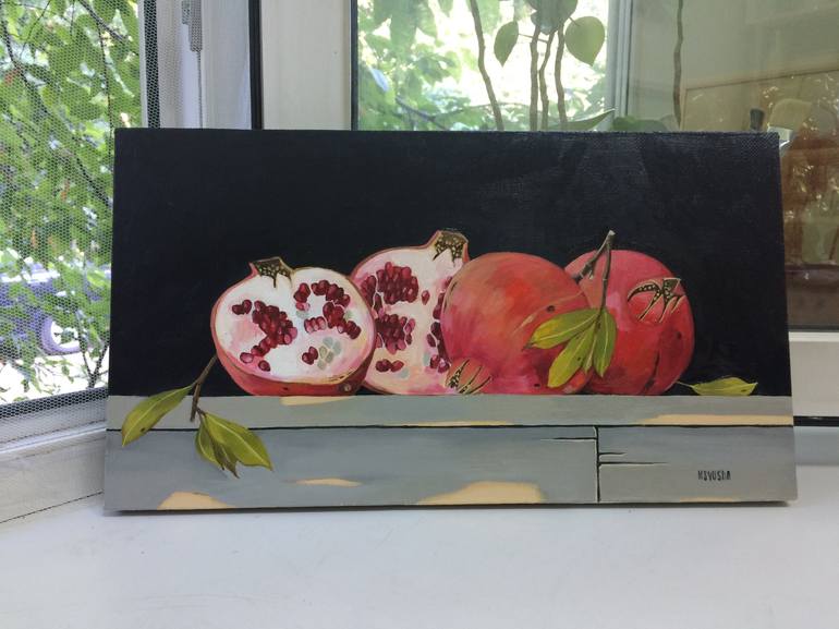 Original Fine Art Still Life Painting by Kseniya Berestova