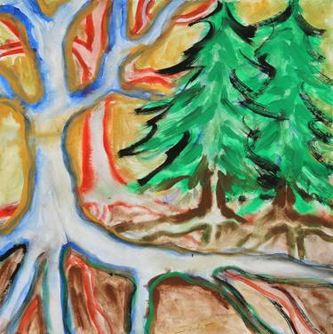 Original Tree Paintings by Terhi Tree