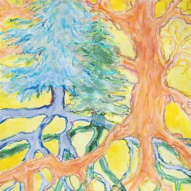 Original Tree Paintings by Terhi Tree
