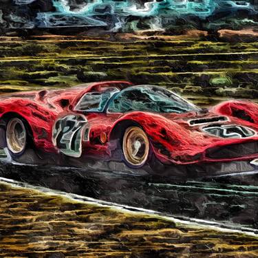 Classic Elegance: Ferrari 330 P3 Spider - Le Mans 1966 thumb