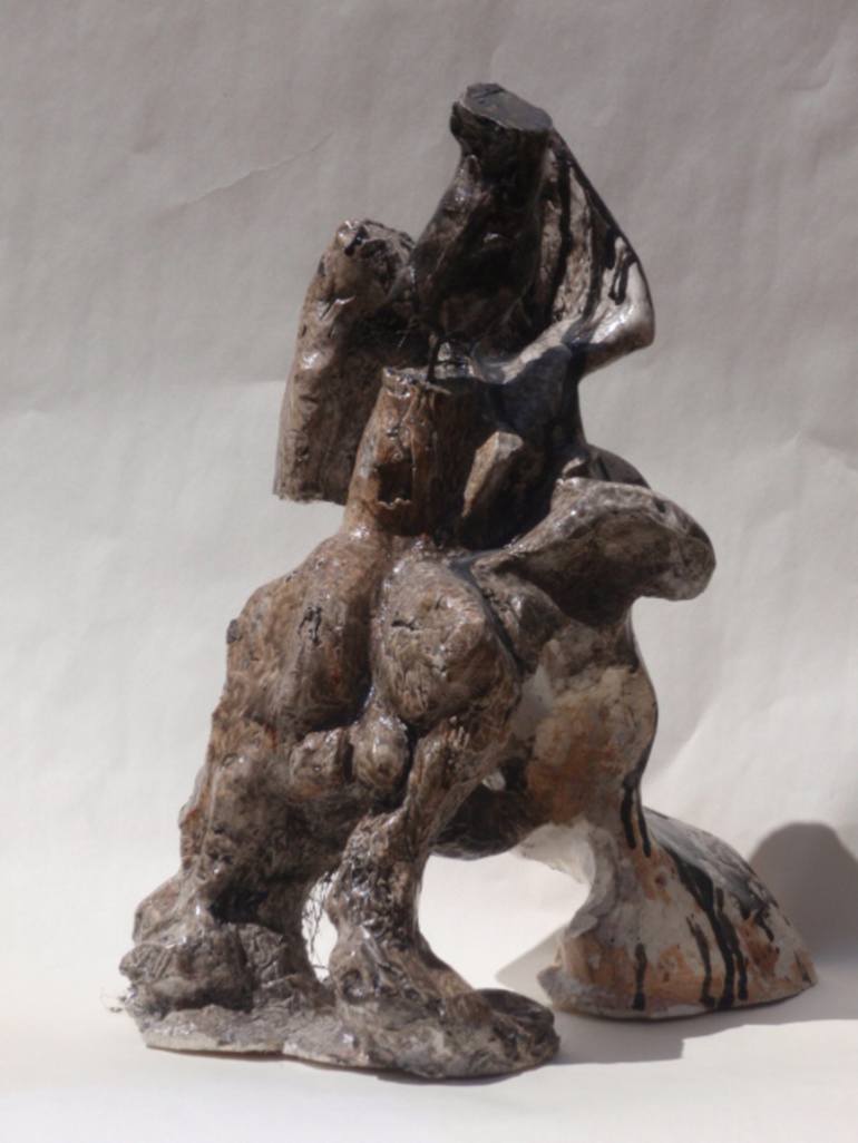 Original Erotic Sculpture by Mario Feijoca