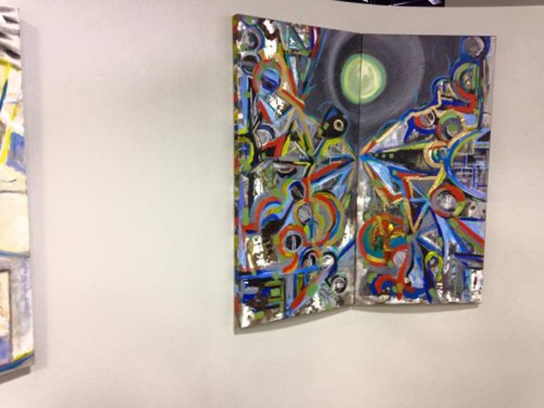 Original Abstract Expressionism Abstract Painting by Jason Stallings
