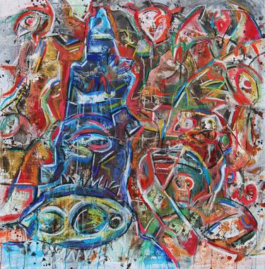 Original Abstract Painting by Jason Stallings