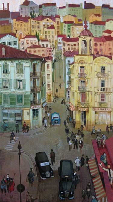 Saatchi Art Artist Otar Imerlishvili; Paintings, “old Monaco” #art
