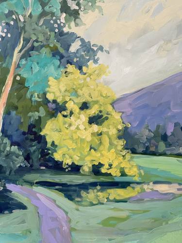 Original Impressionism Landscape Paintings by Clair Bremner