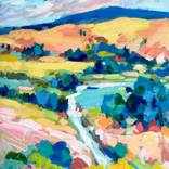 Curving River by Clair Bremner