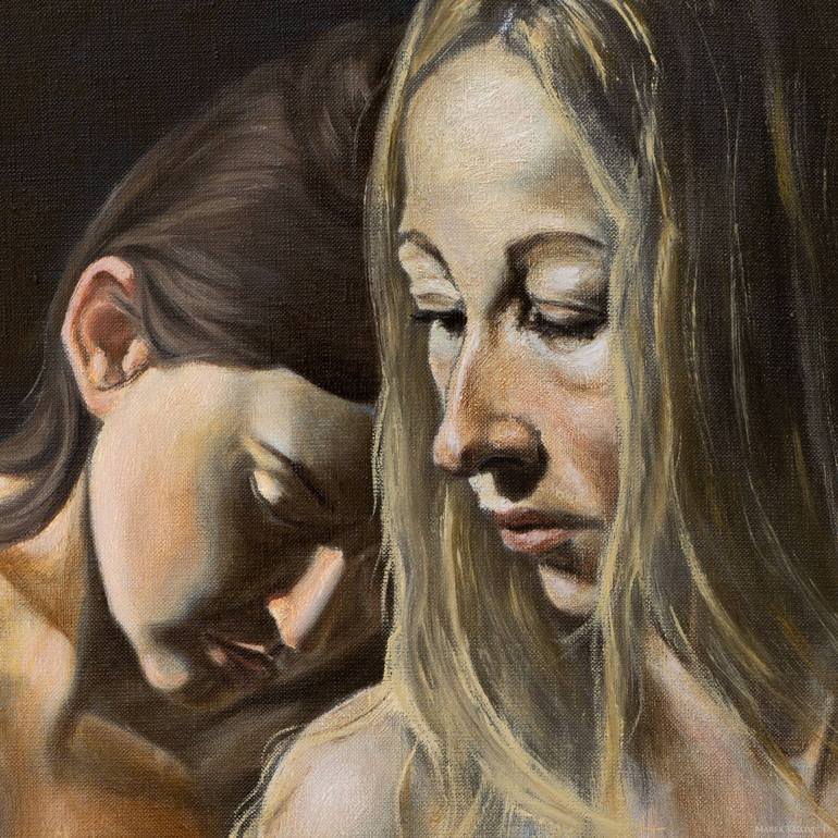 Original Nude Painting by Marek Valovič