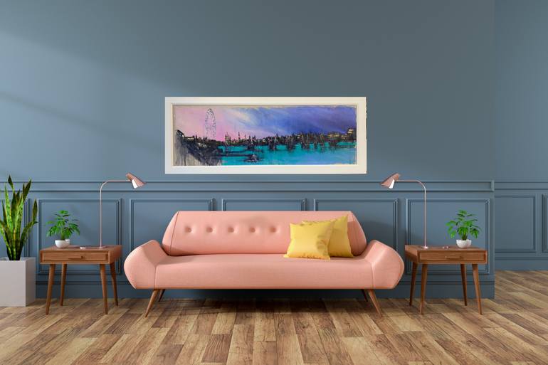 Original Realism Cities Painting by Louise Luton