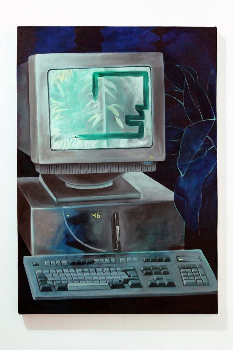 Original Contemporary Science/Technology Painting by Benjamin Stephenson
