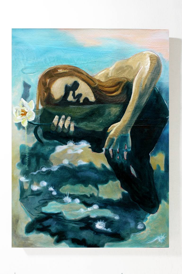 Original Figurative Body Painting by Benjamin Stephenson