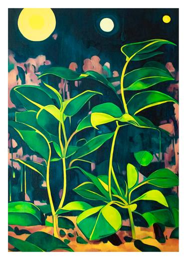 Original Contemporary Botanic Printmaking by Benjamin Stephenson