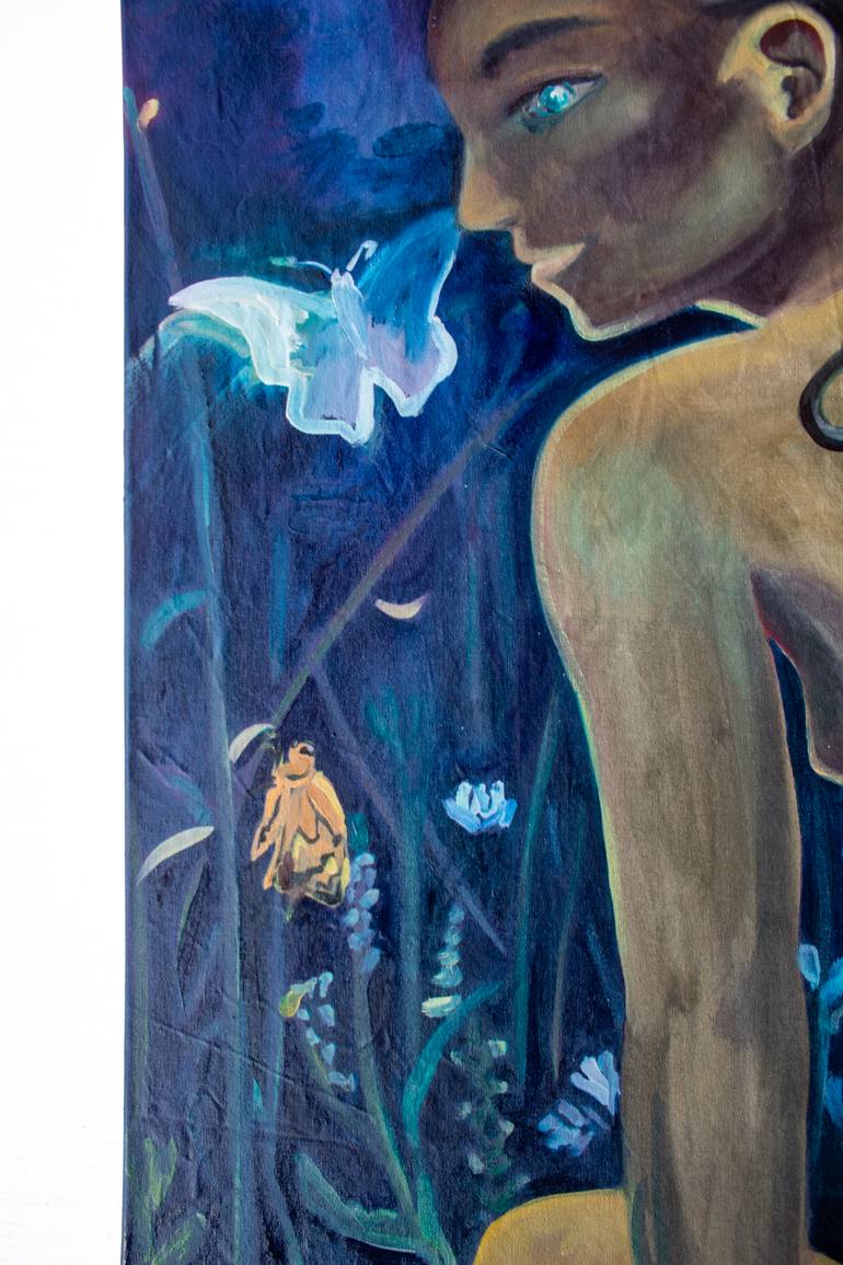 Original Figurative Garden Painting by Benjamin Stephenson