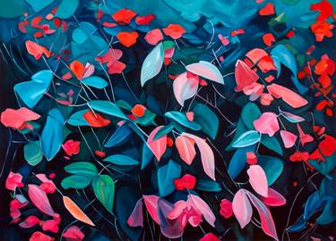 Original Contemporary Botanic Painting by Benjamin Stephenson