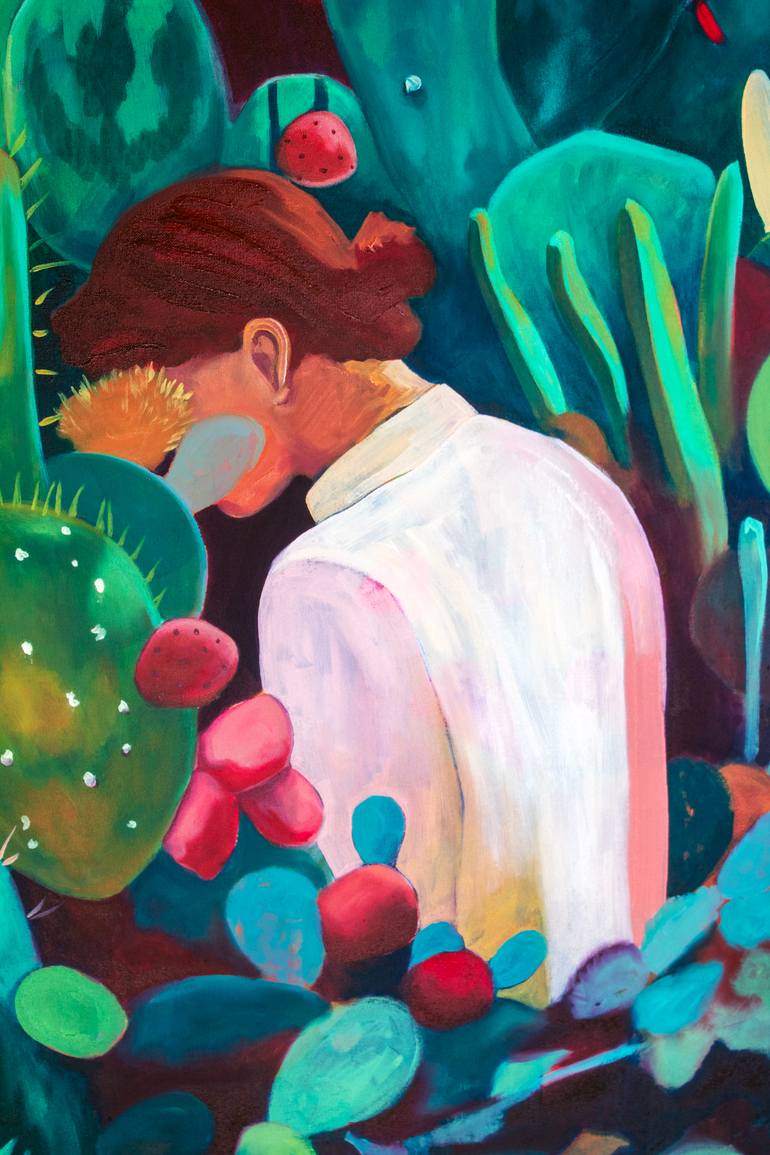 Original Contemporary Botanic Painting by Benjamin Stephenson