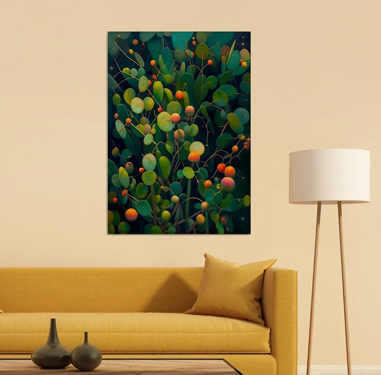 Original Contemporary Botanic Painting by Benjamin Stephenson