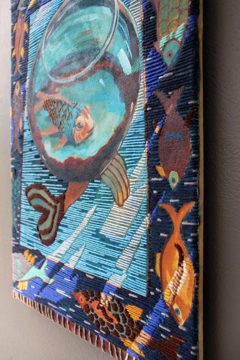 Original Symbolism Animal Painting by Benjamin Stephenson