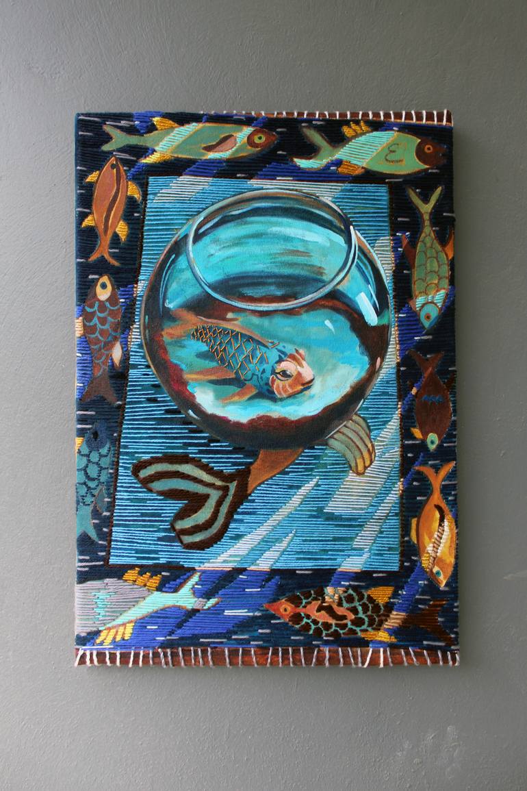 Original Symbolism Animal Painting by Benjamin Stephenson