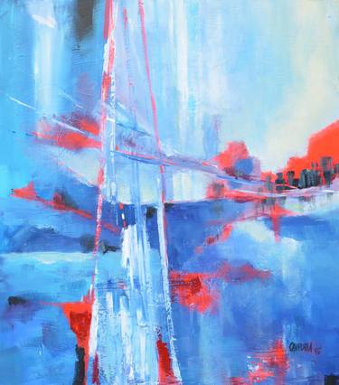 Original Abstract Expressionism Abstract Paintings by Ela Czerwinska