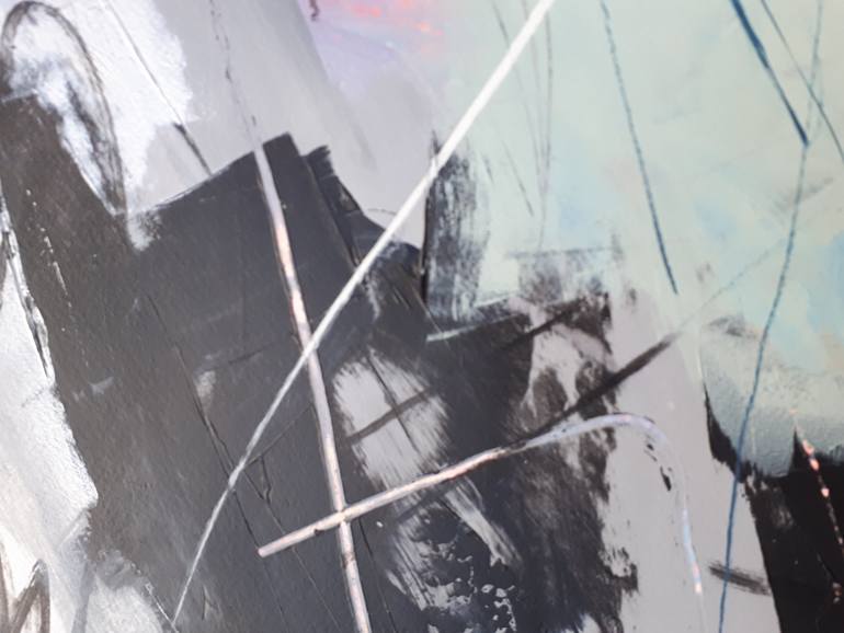 Original Conceptual Abstract Painting by Ela Czerwinska