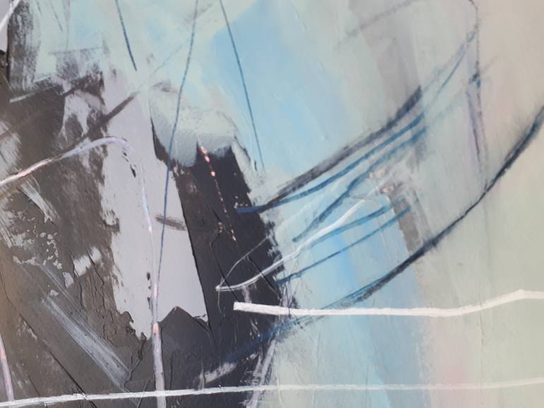 Original Conceptual Abstract Painting by Ela Czerwinska