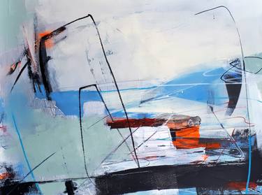 Original Abstract Expressionism Abstract Paintings by Ela Czerwinska