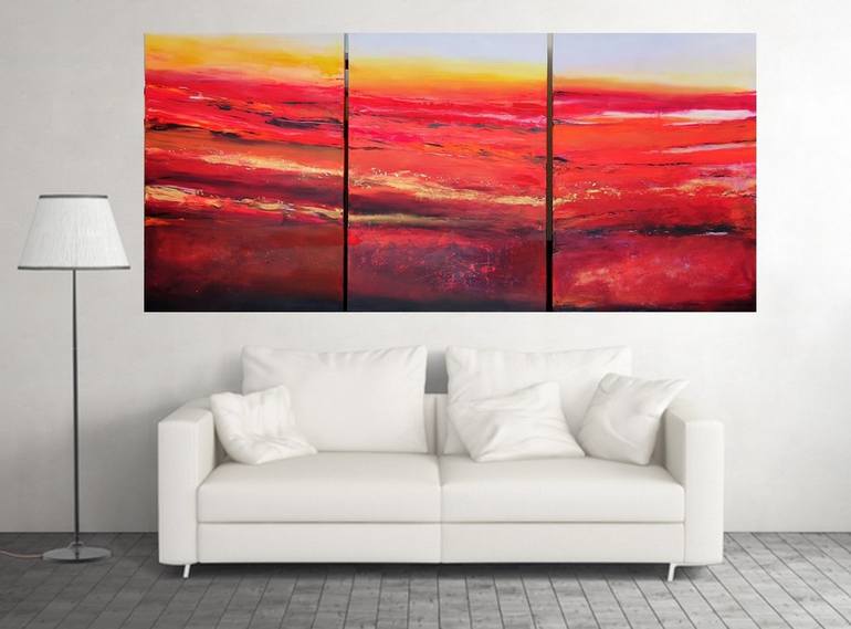 Original Conceptual Abstract Painting by Ela Czerwinska