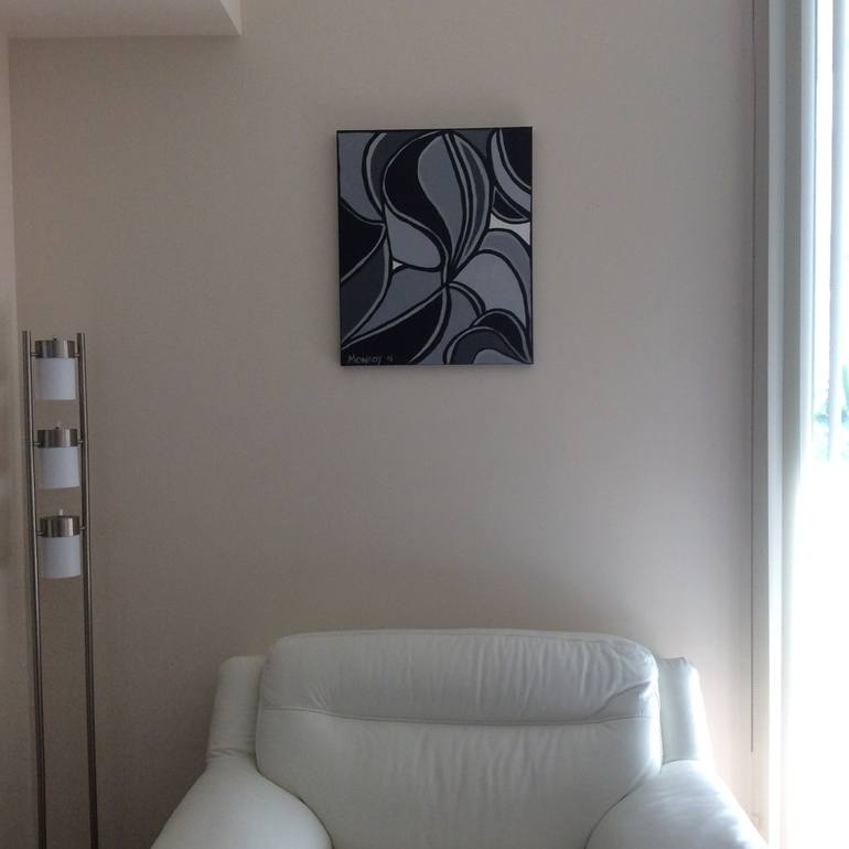 Original Abstract Painting by Alfredo Monroy