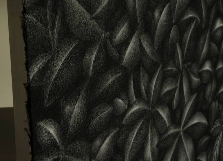 Original Black & White Nature Painting by Ryu Hoimin