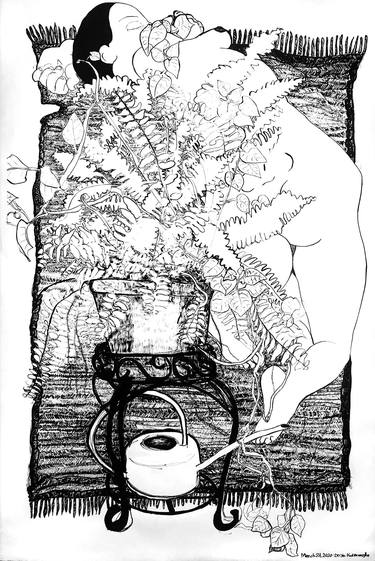 Print of Body Drawings by Derya Kadipasaoglu