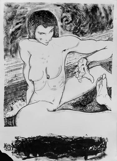 Original Nude Drawings by Derya Kadipasaoglu