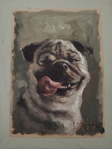 Print of Conceptual Dogs Paintings by gerry joquico