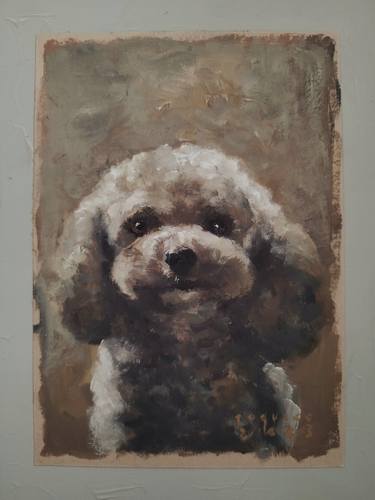 Print of Dogs Paintings by gerry joquico