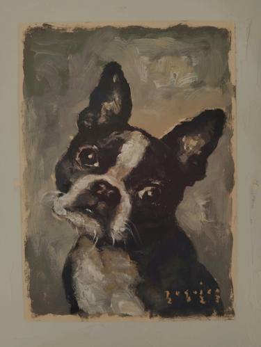 Print of Dogs Paintings by gerry joquico