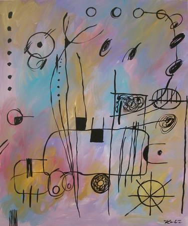 Print of Abstract Cartoon Paintings by John Rula