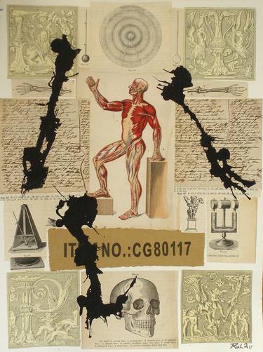Print of Conceptual Body Collage by John Rula