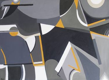 Print of Abstract Geometric Paintings by John Rula
