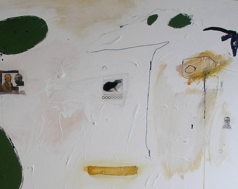 Original Conceptual Abstract Painting by John Rula