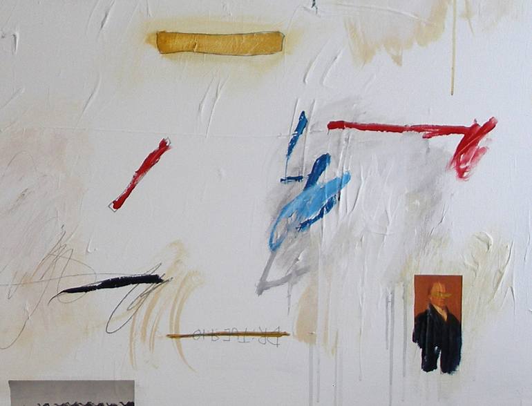 Original Conceptual Abstract Painting by John Rula