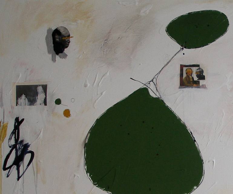 Original Conceptual Abstract Painting by John Rula