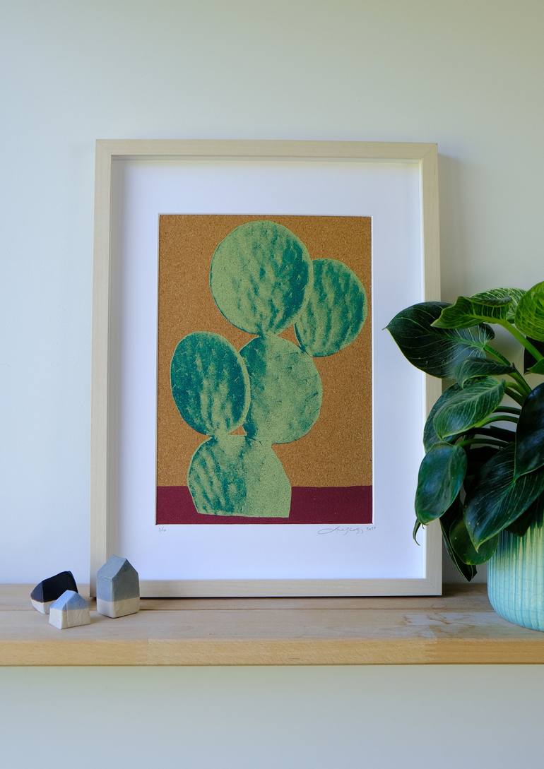 Original Contemporary Botanic Printmaking by Lene Bladbjerg