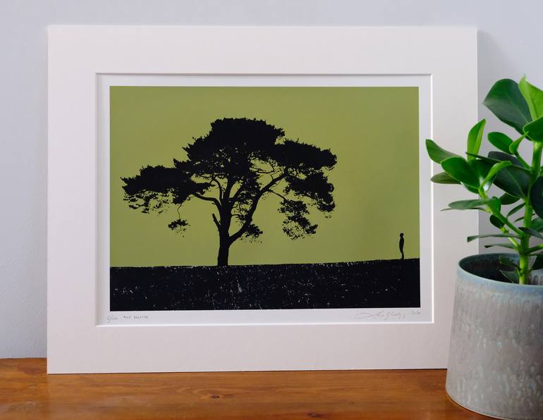 Original Tree Printmaking by Lene Bladbjerg