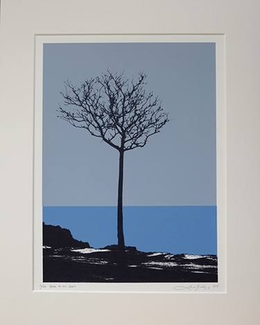 Original Conceptual Tree Printmaking by Lene Bladbjerg