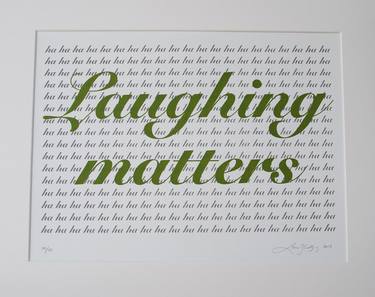 Laughing Matters (green) - Limited Edition of 50 thumb