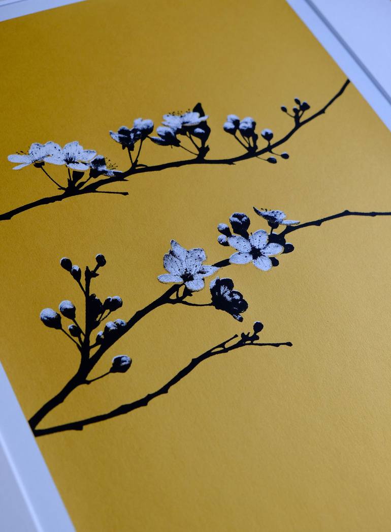 Original Fine Art Botanic Printmaking by Lene Bladbjerg