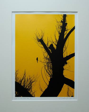A little bird told me (gold) - Limited Edition of 100 thumb